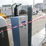 Szlaban przed szpitalem na Czarnowie / Marzena Mąkosa / Radio Kielce