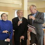 Franciszek Bugajski skończył 100 lat. Na zdjęciu: Bronisława i Franciszek Bugajscy  / Marzena Mąkosa / Radio Kielce