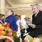 Franciszek Bugajski skończył 100 lat. Bronisława i Franciszek Bugajscy  / Marzena Mąkosa / Radio Kielce