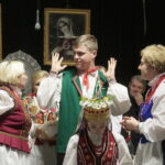 Widowisko obrzędowe „Wesele świętokrzyskie” w Centrum Edukacji i Kultury „Szklany Dom” / Marzena Mąkosa / Radio Kielce