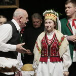 Widowisko obrzędowe „Wesele świętokrzyskie” w Centrum Edukacji i Kultury „Szklany Dom” / Marzena Mąkosa / Radio Kielce