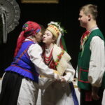 Widowisko obrzędowe „Wesele świętokrzyskie” w Centrum Edukacji i Kultury „Szklany Dom” / Marzena Mąkosa / Radio Kielce