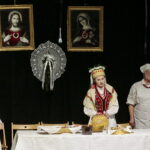 Widowisko obrzędowe „Wesele świętokrzyskie” w Centrum Edukacji i Kultury „Szklany Dom” / Marzena Mąkosa / Radio Kielce