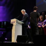 Konwencja regionalna partii Wiosna. Na zdjęciu: Robert Biedroń / Marzena Mąkosa / Radio Kielce