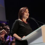 Konwencja regionalna partii Wiosna. Na zdjęciu: Paulina Piechna - Więckiewicz / Marzena Mąkosa / Radio Kielce