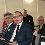 Oficjalne otwarcie I Kongresu Ekologii Powietrza w Targach Kielce. Na zdjęciu od lewej: Krzysztof Słoń - senator PiS, Artur Gierada - poseł PO / Marzena Mąkosa / Radio Kielce