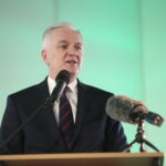 Oficjalne otwarcie I Kongresu Ekologii Powietrza w Targach Kielce. Na zdjęciu Jarosław Gowin - wicepremier / Marzena Mąkosa / Radio Kielce