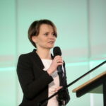 Oficjalne otwarcie I Kongresu Ekologii Powietrza w Targach Kielce. Jadwiga Emilewicz - minister przedsiębiorczości i technologii / Marzena Mąkosa / Radio Kielce