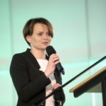 Oficjalne otwarcie I Kongresu Ekologii Powietrza w Targach Kielce. Jadwiga Emilewicz - minister przedsiębiorczości i technologii / Marzena Mąkosa / Radio Kielce