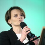 Oficjalne otwarcie I Kongresu Ekologii Powietrza w Targach Kielce. Jadwiga Emilewicz - minister przedsiębiorczości i technologii / Marzena Mąkosa / Radio Kielce