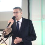 Oficjalne otwarcie I Kongresu Ekologii Powietrza w Targach Kielce. Bogdan Wenta - prezydent Kielc / Marzena Mąkosa / Radio Kielce