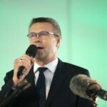 Oficjalne otwarcie I Kongresu Ekologii Powietrza w Targach Kielce. Bogdan Wenta - prezydent Kielc / Marzena Mąkosa / Radio Kielce