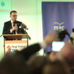 Oficjalne otwarcie I Kongresu Ekologii Powietrza w Targach Kielce. Michał Cieślak - poseł Porozumienia / Marzena Mąkosa / Radio Kielce