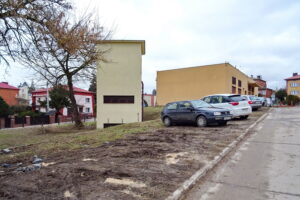 Plac szpitalny w Opatowie / Emilia Sitarska / Radio Kielce