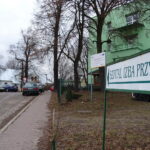 Plac szpitalny w Opatowie / Emilia Sitarska / Radio Kielce