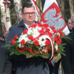 Skarżysko-Kamienna. 79. rocznica mordu na osiedlu Bór. Na zdjęciu: Konrad Bolesław Krönig - prezydent Skarżyska-Kamiennej / Anna Głąb / Radio Kielce