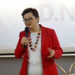 Ostrowiec Świętokrzyski. Spotkanie sympatyków Nowoczesnej z Katarzyną Lubnauer / Emilia Sitarska / Radio Kielce