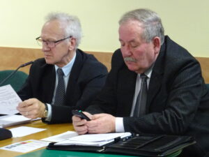 Radni KWW Jarosława Górczyńskiego, od lewej: Andrzej Pałka, Włodzimierz Sajda / Emilia Sitarska / Radio Kielce