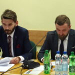 Radni KWW Jarosława Górczyńskiego, od lewej: Aron Pietruszka, Kamil Stelmasik / Emilia Sitarska / Radio Kielce