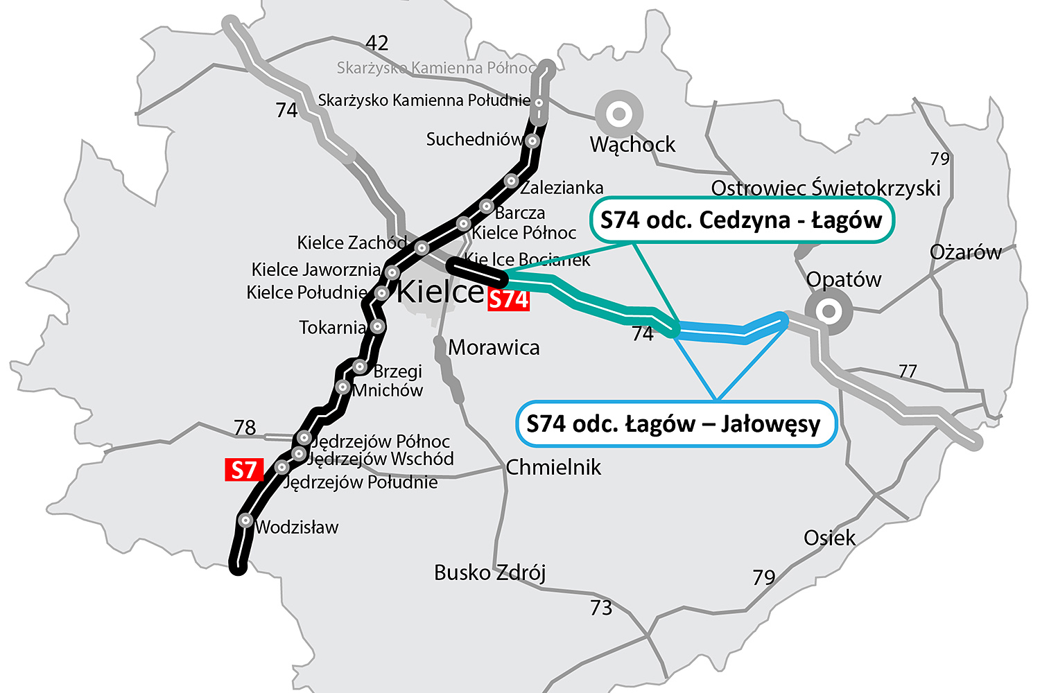 Ważne inwestycje drogowe w regionie ujęte w planach przetargowych GDDKiA - Radio Kielce