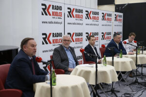 Studio Polityczne Radia Kielce / Robert Felczak / Radio Kielce