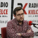 Studio Polityczne Radia Kielce. Na zdjęciu: Mateusz Żukowski, Nowoczesna / Jarosław Kubalski / Radio Kielce