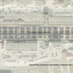 WARIANTOWA KONCEPCJA NADZIEMNEGO PARKINGU PRZY DWORCU KOLEJOWYM W KIELCACH / JORDAHL & PFEIFER TECHNIKA BUDOWLANA SP. Z O.O.