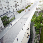 Kielce. Koncepcja zagospodarowania ulicy Bodzentyńskiej na odcinku od placu Świętego Wojciecha do ulicy Kościuszki / TERA GROUP