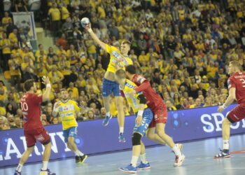 Mecz PGE Vive Kielce - Telekom Veszprem / Marzena Mąkosa / Radio Kielce