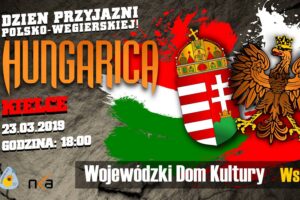 Plakat zapowiadający koncert zespołu Hungarica / mat. organizatora