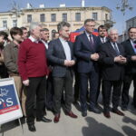 Kielce. Konferencja PiS / Marzena Mąkosa / Radio Kielce