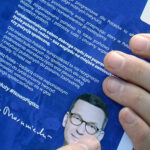 Włoszczowa. Akcja informacyjna dotycząca rządowych programów #Nowa Piątka / Ewa Pociejowska-Gawęda / Radio Kielce