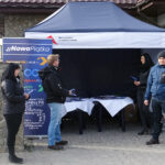 Włoszczowa. Akcja informacyjna dotycząca rządowych programów #Nowa Piątka / Ewa Pociejowska-Gawęda / Radio Kielce