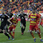 Białystok. Mecz Jagiellonia Białystok - Korona Kielce / Krzysztof Bujnowicz / Radio Kielce