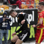 Białystok. Mecz Jagiellonia Białystok - Korona Kielce / Krzysztof Bujnowicz / Radio Kielce
