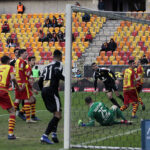 Białystok. Mecz Jagiellonia Białystok - Korona Kielce / Krzysztof Bujnowicz / Radio Kielce