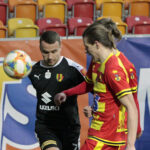 Białystok. Mecz Jagiellonia Białystok - Korona Kielce / Krzysztof Bujnowicz / Radio Kielce