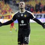 Białystok. Mecz Jagiellonia Białystok - Korona Kielce / Krzysztof Bujnowicz / Radio Kielce