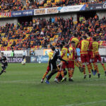 Białystok. Mecz Jagiellonia Białystok - Korona Kielce / Krzysztof Bujnowicz / Radio Kielce