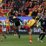 Białystok. Mecz Jagiellonia Białystok - Korona Kielce / Krzysztof Bujnowicz / Radio Kielce