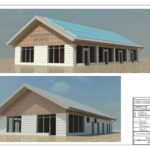 Wizualizacja budynku targowiska w Iwaniskach / Urząd  Gminy Iwaniska