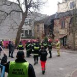 Osunięcie ściany przy ulicy Dużej / Monika Miller / Radio Kielce