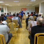 Spotkanie wiceminister Anny Krupki z mieszkańcami Jędrzejowa / Ewa Pociejowska - Gawęda / Radio Kielce