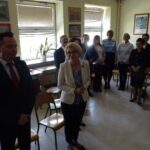 Wiceminister edukacji Marzena Machałek odwiedziła Zespół Szkół Ponadgimnazjalnych nr 2 w Jędrzejowie. / Ewa Pociejowska-Gawęda / Radio Kielce