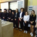 Wiceminister edukacji Marzena Machałek odwiedziła Zespół Szkół Ponadgimnazjalnych nr 2 w Jędrzejowie. / Ewa Pociejowska-Gawęda / Radio Kielce