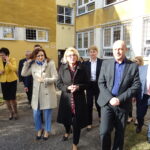 Wiceminister edukacji Marzena Machałek odwiedziła Zespół Szkół Ponadgimnazjalnych nr 2 w Jędrzejowie. / Ewa Pociejowska-Gawęda / Radio Kielce