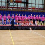 Kielce. Final Four juniorek w piłkę ręczną. Mecz Korona Handball – MTS Kwidzyn. Korona Handball / Maciej Makuła / Radio Kielce