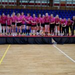 Kielce. Final Four juniorek w piłkę ręczną. Mecz Korona Handball – MTS Kwidzyn. Korona Handball / Maciej Makuła / Radio Kielce