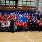 Kielce. Final Four juniorek w piłkę ręczną. Mecz Korona Handball – MTS Kwidzyn. MTS Kwidzyn / Maciej Makuła / Radio Kielce
