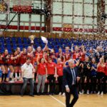 Kielce. Final Four juniorek w piłkę ręczną. Mecz Korona Handball – MTS Kwidzyn. MTS Kwidzyn / Maciej Makuła / Radio Kielce